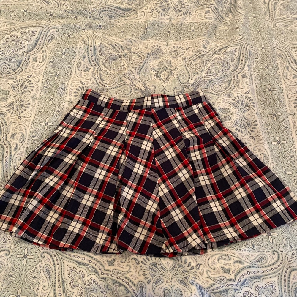 H&M Divided Plaid Skirt Size 6